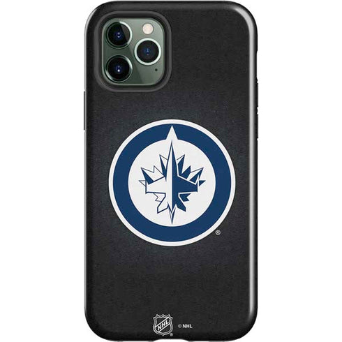 NHL Winnipeg Jets Black Background iPhone 12 Pro Impact Case