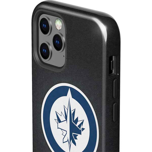 NHL Winnipeg Jets Black Background iPhone 12 Pro Impact Case