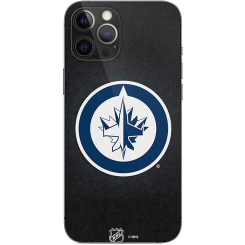 NHL Winnipeg Jets Black Background iPhone 12 Pro Max Skin