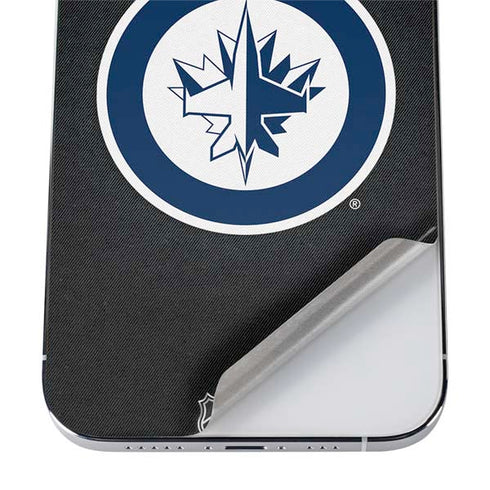 NHL Winnipeg Jets Black Background iPhone 12 Pro Max Skin