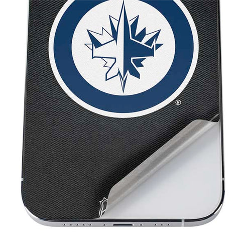 NHL Winnipeg Jets Black Background iPhone 12 Pro Skin