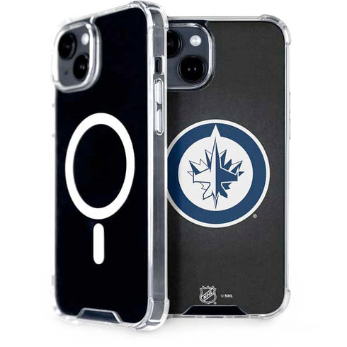 NHL Winnipeg Jets Black Background iPhone 13 MagSafe Case