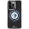 NHL Winnipeg Jets Black Background iPhone 13 Pro Clear Case