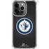 NHL Winnipeg Jets Black Background iPhone 13 Pro Clear Case