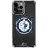 NHL Winnipeg Jets Black Background iPhone 13 Pro Max Clear Case