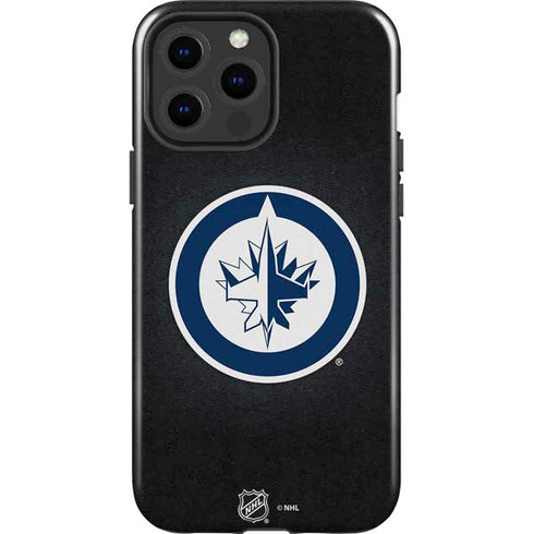 NHL Winnipeg Jets Black Background iPhone 13 Pro Max Impact Case