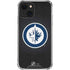 NHL Winnipeg Jets Black Background iPhone 14 Clear Case