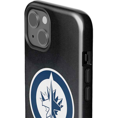 NHL Winnipeg Jets Black Background iPhone 15 Plus Impact Case