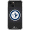 NHL Winnipeg Jets Black Background iPhone 14 Plus Clear Case