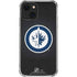 NHL Winnipeg Jets Black Background iPhone 14 Plus Clear Case
