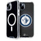 NHL Winnipeg Jets Black Background iPhone 15 Plus MagSafe Case