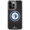 NHL Winnipeg Jets Black Background iPhone 15 Pro Clear Case