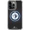 NHL Winnipeg Jets Black Background iPhone 14 Pro Clear Case