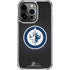 NHL Winnipeg Jets Black Background iPhone 14 Pro Clear Case