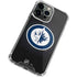 NHL Winnipeg Jets Black Background iPhone 15 Pro Clear Case