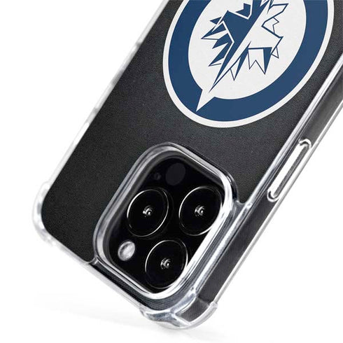 NHL Winnipeg Jets Black Background iPhone 14 Pro Max MagSafe Case