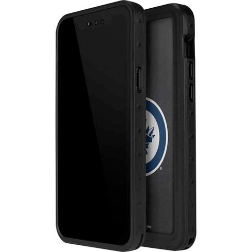 NHL Winnipeg Jets Black Background iPhone 14 Pro Max Waterproof Case