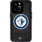 NHL Winnipeg Jets Black Background iPhone 14 Pro Waterproof Case