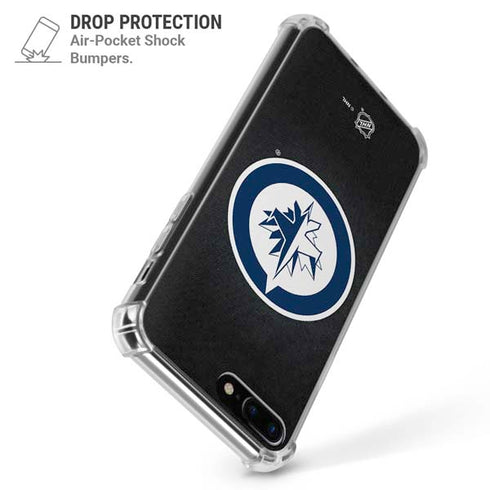NHL Winnipeg Jets Black Background iPhone 7/8 Plus Clear Case