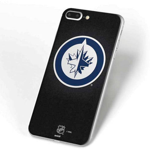 NHL Winnipeg Jets Black Background iPhone 7 Plus Skin