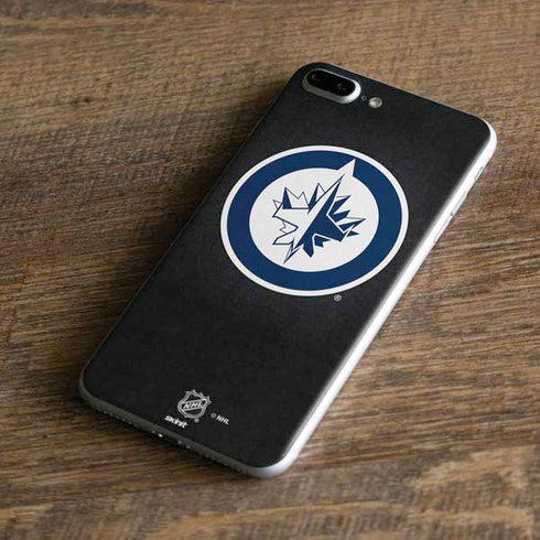 NHL Winnipeg Jets Black Background iPhone 7 Plus Skin