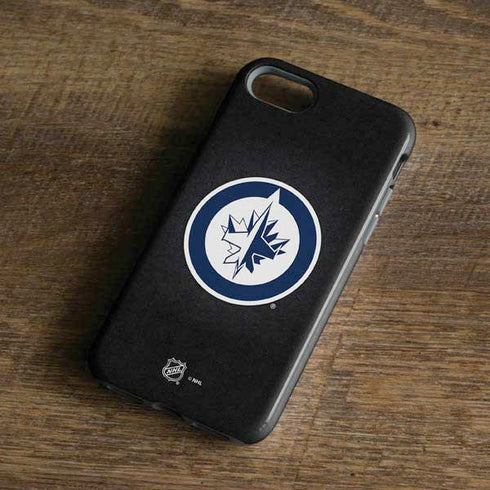 NHL Winnipeg Jets Black Background iPhone 8 Pro Case