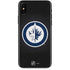 NHL Winnipeg Jets Black Background iPhone X Skin