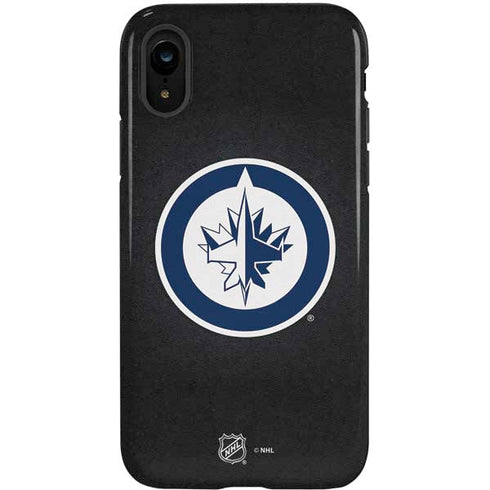 NHL Winnipeg Jets Black Background iPhone XR Pro Case
