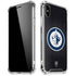 NHL Winnipeg Jets Black Background iPhone XS Max Clear Case