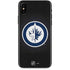 NHL Winnipeg Jets Black Background iPhone XS Skin