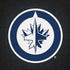 NHL Winnipeg Jets Black Background iPhone XS Skin