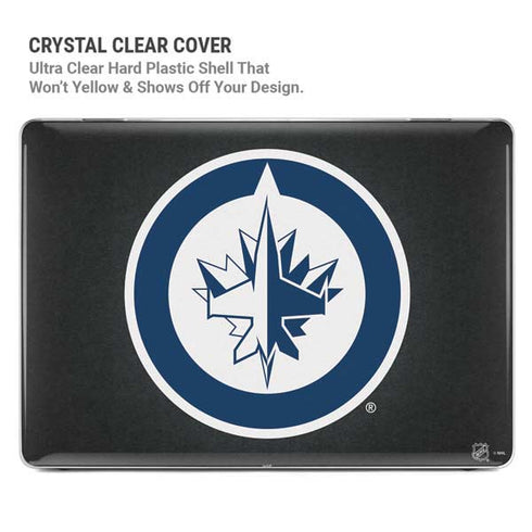 NHL Winnipeg Jets Black Background MacBook Pro 16in (2019-20) Case plus Skin