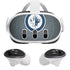 NHL Winnipeg Jets Black Background Meta Quest 3 Skin