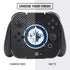 NHL Winnipeg Jets Black Background Nintendo Switch Bundle Skin