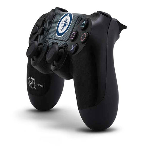 NHL Winnipeg Jets Black Background PS4 Controller Skin