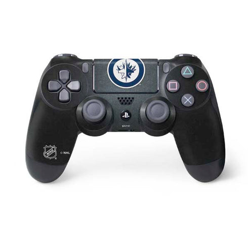 NHL Winnipeg Jets Black Background PS4 Controller Skin