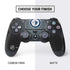 NHL Winnipeg Jets Black Background PS4 Controller Skin