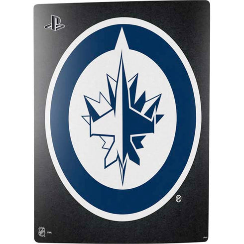 NHL Winnipeg Jets Black Background PS5 Digital Edition Bundle Skin