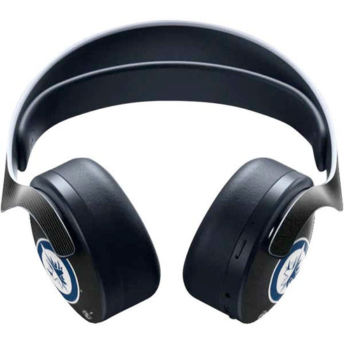 NHL Winnipeg Jets Black Background PULSE 3D Wireless Headset for PS5 Skin