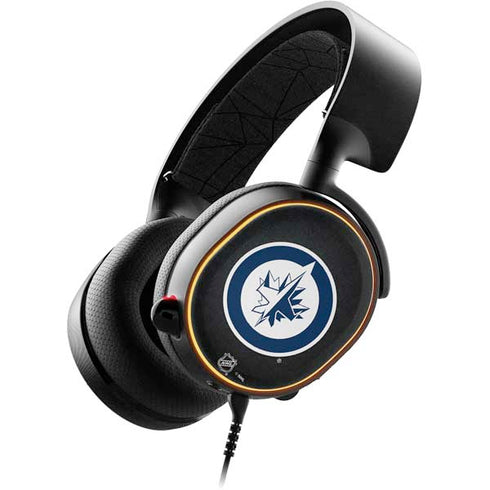 NHL Winnipeg Jets Black Background SteelSeries Arctis 5 Skin
