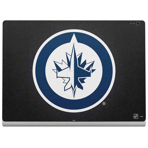 NHL Winnipeg Jets Black Background Surface Book 2 15in Skin