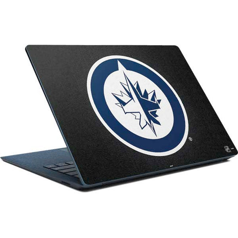 NHL Winnipeg Jets Black Background Surface Laptop Skin