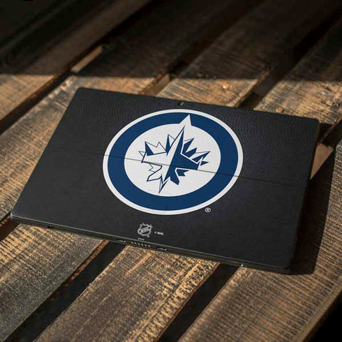 NHL Winnipeg Jets Black Background Surface Pro 7 Skin