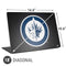 NHL Winnipeg Jets Black Background Universal Laptop 18in (14.6 x 10.6in) Skin