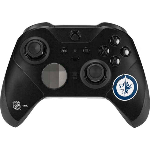 NHL Winnipeg Jets Black Background Xbox Elite Wireless Controller Series 2 Skin