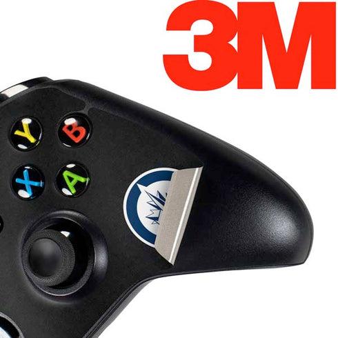 NHL Winnipeg Jets Black Background Xbox One Controller Skin
