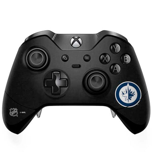 NHL Winnipeg Jets Black Background Xbox One Elite Controller Skin