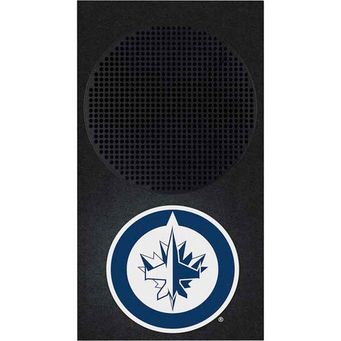 NHL Winnipeg Jets Black Background Xbox Series S Console Skin