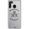 NHL Winnipeg Jets Black Text Galaxy A21 Clear Case