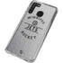 NHL Winnipeg Jets Black Text Galaxy A21 Clear Case